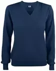 C&B Everett V-neck Ladies, Dark Navy - Cutter & Buck Vaatteet - 355431-580 - 1