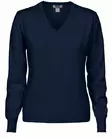 C&B Lacey sweater ladies, tummansininen - Cutter & Buck Vaatteet - 355405-580 - 1