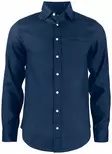 C&B Summerland Linen Shirt, Dark Navy - Cutter & Buck Vaatteet - 352408-580 - 1