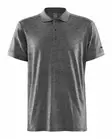 CORE Blend Polo Shirt M, Dk Grey Melange - Craft Vaatteet - 1910745-975000 - 1