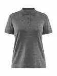 CORE Blend Polo Shirt W, Dk Grey Melange - Craft Vaatteet - 1910746-975000 - 1