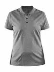 CORE Unify Polo Shirt W, Dk Grey Melange - Craft Vaatteet - 1909139-975000 - 1