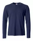 Clique Basic-T L/S, tumman sininen - Clique Vaatteet - 029033-580 - 1
