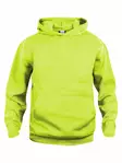 Clique Basic Hoody Junior, visibility green - Clique Vaatteet - 021021-600 - 1