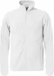 Clique Basic Micro Fleece Jacket, valkoinen - Clique Vaatteet - 023914-00 - 1