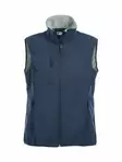 Clique Basic Softshell Vest Ladies, tumman sininen - Clique Vaatteet - 020916-580 - 1