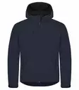 Clique Classic Softshell Hoody, Navy Blue - Clique Vaatteet - 0200912-580 - 1