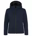 Clique Padded Hoody Softshell Lady, Dark Navy - Clique Vaatteet - 020953-580 - 1