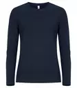 Clique Premium Fashion-T L/S Women, Tummansininen - Clique Vaatteet - 029359-580 - 1