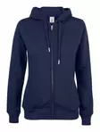 Clique Premium OC Hoody Full Zip Ladies, tumman sininen - Clique Vaatteet - 021005-580 - 1