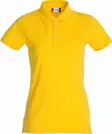 Clique Stretch Premium Polo Ladies, kirkas keltainen - Clique Vaatteet - 028241-10 - 1