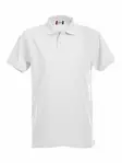 Clique Stretch Premium Polo, valkoinen - Clique Vaatteet - 028240-00 - 1