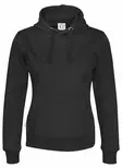 Cottover Naisten huppari, Musta - Kaikki Profiilivaatemerkit - 141001-990 - 1