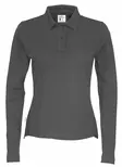 Cottover Pique Long Sleeve Lady, Antrasiitti - Kaikki Profiilivaatemerkit - 141017-980 - 1