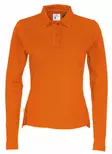 Cottover Pique Long Sleeve Lady, Oranssi - Kaikki Profiilivaatemerkit - 141017-290 - 1