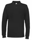 Cottover Pique Long Sleeve Man, Musta - Kaikki Profiilivaatemerkit - 141018-990 - 1