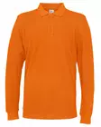 Cottover Pique Long Sleeve Man, Oranssi - Kaikki Profiilivaatemerkit - 141018-290 - 1