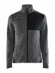 Craft ADV Explore Heavy Fleece Jacket M, Black-Melange - Craft Vaatteet - 1912218-998000 - 1