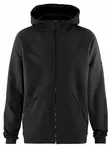 Craft ADV Join FZ Hoodie M, Black - Craft Vaatteet - 1914706-999000 - 1