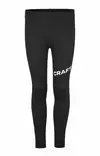 Craft ADV Nordic Ski Club Tights Jr, Black/White - Craft Vaatteet - 1913412-999900 - 1