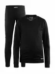 Craft Baselayer Set JR, Black - Craft Vaatteet - 1905355-999000 - 1