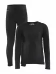 Craft CORE Warm Baselayer Set J, BLACK - Craft Vaatteet - 1909712-999000 - 1