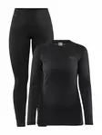 Craft CORE Warm Baselayer Set W, BLACK - Craft Vaatteet - 1909708-999000 - 1