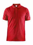 Craft Casual Polo Pique M, Bright Red - Craft Vaatteet - 1905800-430000 - 1
