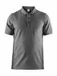 Craft Casual Polo Pique M, Dk Grey Melange - Craft Vaatteet - 1905800-975000 - 1