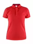 Craft Casual Polo Pique W, Bright Red - Craft Vaatteet - 1905801-430000 - 1