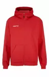 Craft Community 2.0 Logo FZ Hoodie M, Birght Red - Craft Vaatteet - 1915295-430000 - 1