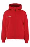 Craft Community 2.0 Logo FZ Hoodie W, Birght Red - Craft Vaatteet - 1915296-430000 - 1