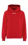 Craft Community 2.0 Logo Hoodie W, Birght Red - Craft Vaatteet - 1915345-430000 - 1