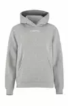 Craft Community 2.0 Logo Hoodie W, Grey Melange - Craft Vaatteet - 1915345-950000 - 1