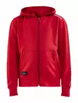 Craft Community FZ Hoodie Jr, BRIGHT RED - Craft Vaatteet - 1908907-430000 - 1