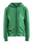 Craft Community FZ Hoodie Jr, TEAM GREEN - Craft Vaatteet - 1908907-651000 - 1