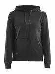 Craft Community FZ Hoodie W, BLACK - Craft Vaatteet - 1908906-999000 - 1