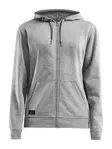 Craft Community FZ Hoodie W, GREY MELANGE - Craft Vaatteet - 1908906-950000 - 1
