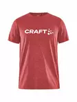 Craft Community Logo SS Tee Jr, Bright Red - Craft Vaatteet - 1913423-430200 - 1