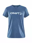 Craft Community Logo SS Tee W, Club Cobolt - Craft Vaatteet - 1913422-346200 - 1