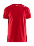Craft Community Mix SS Tee M, BRIGHT RED - Craft Vaatteet - 1907388-430000 - 1