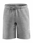 Craft Community Sweatshorts Jr, GREY MELANGE - Craft Vaatteet - 1908913-950000 - 1