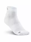 Craft Cool Mid 2-Pack Sock, White/Silver - Craft Vaatteet - 1905044-2900 - 1