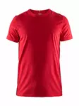 Craft Deft 2.0 Tee M, Bright red - Craft Vaatteet - 1906270-430000 - 1