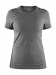 Craft Deft 2.0 Tee W, DK GREY MELANGE - Craft Vaatteet - 1906269-975000 - 1