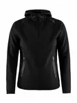 Craft Emotion Full Zip Hood W, Black - Craft Vaatteet - 1905781-999000 - 1