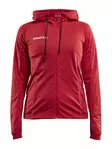 Craft Evolve Hood Jacket W, Bright Red - Craft Vaatteet - 1910158-430000 - 1