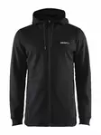 Craft Icon zip hood M, BLACK - Craft Vaatteet - 1909277-999000 - 1