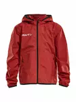 Craft Jacket Rain JR, BRIGHT RED/BLACK - Craft Vaatteet - 1905997-1430 - 1