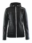 Craft Leisure Full Zip Hood W, Black - Craft Vaatteet - 1901693-9920 - 1